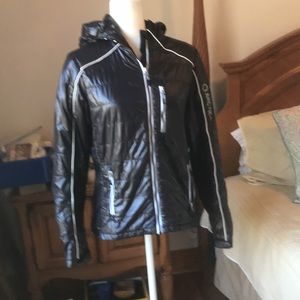 Artica  Women’s Black  Ski Jacket Coat  Size Large Sugar Race Team USSA